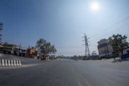 5th March, 2026. Kathmandu, Nepal. Election  in kathmandu valley and the empty roads.