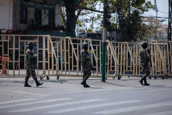 5th March, 2026. Kathmandu, Nepal. Election  in kathmandu valley and the empty roads.