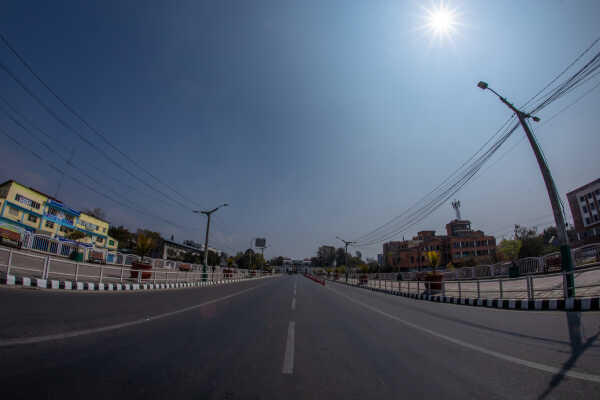 5th March, 2026. Kathmandu, Nepal. Election  in kathmandu valley and the empty roads.