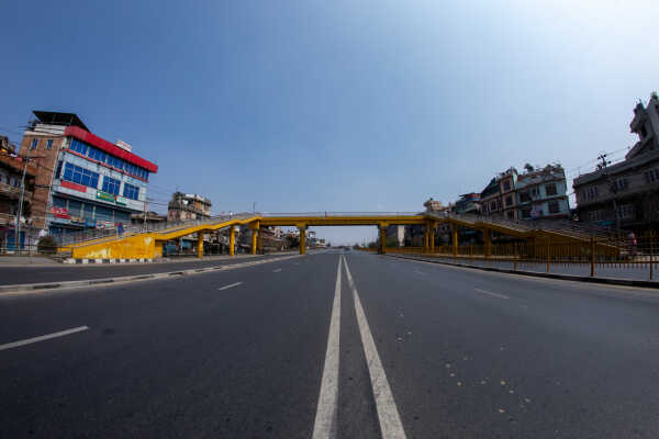 5th March, 2026. Kathmandu, Nepal. Election  in kathmandu valley and the empty roads.