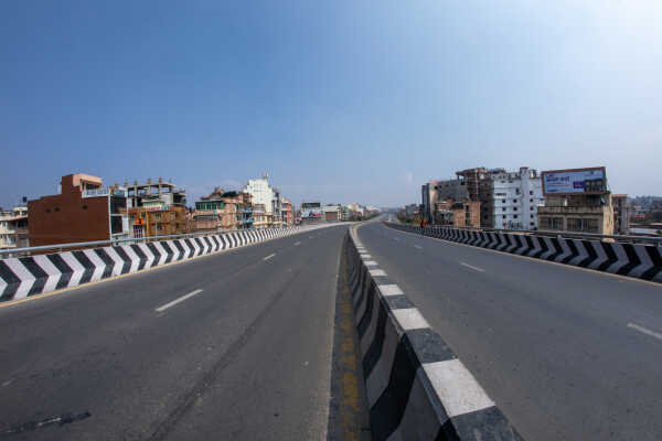 5th March, 2026. Kathmandu, Nepal. Election  in kathmandu valley and the empty roads.