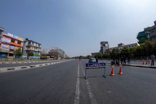 5th March, 2026. Kathmandu, Nepal. Election  in kathmandu valley and the empty roads.