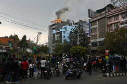 Fire at Daura Thakali Restaurant in Kupondole Brought Under Control