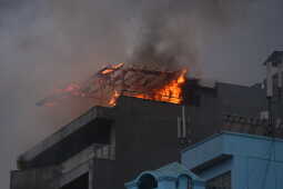 Fire at Daura Thakali Restaurant in Kupondole Brought Under Control