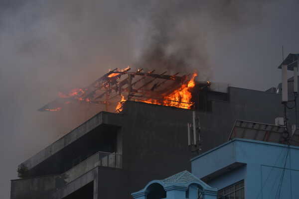 Fire at Daura Thakali Restaurant in Kupondole Brought Under Control
