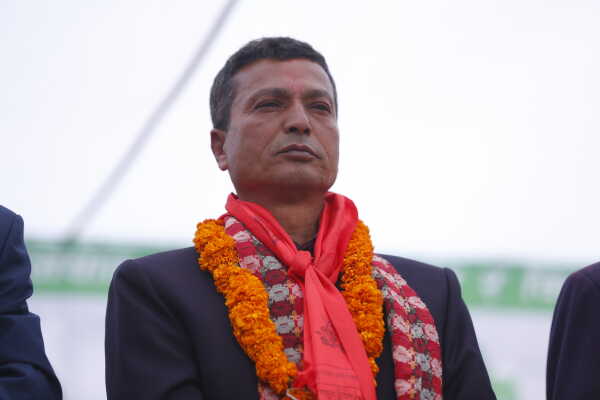 Nepali Congress Holds Election Rally in Kathmandu Constituency No. 10