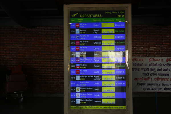 Nepali Migrant Workers Stranded as Middle East Flight Suspensions Continue