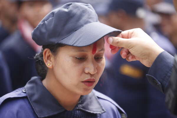 Temporary Election Police Personnel Bid Farewell After Election Duty