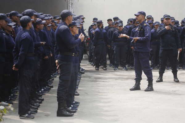 Temporary Election Police Personnel Bid Farewell After Election Duty