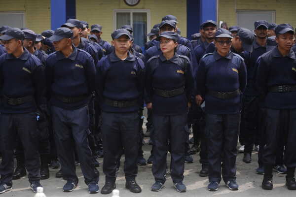 Temporary Election Police Personnel Bid Farewell After Election Duty