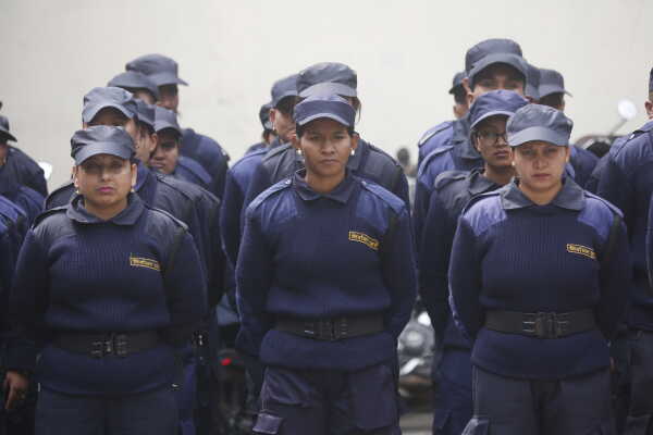 Temporary Election Police Personnel Bid Farewell After Election Duty
