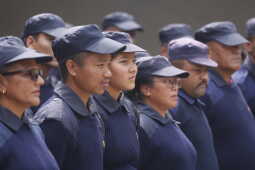 Temporary Election Police Personnel Bid Farewell After Election Duty