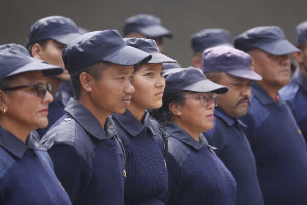 Temporary Election Police Personnel Bid Farewell After Election Duty