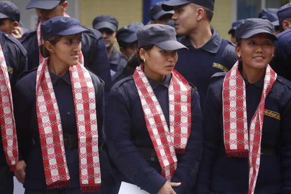 Temporary Election Police Personnel Bid Farewell After Election Duty