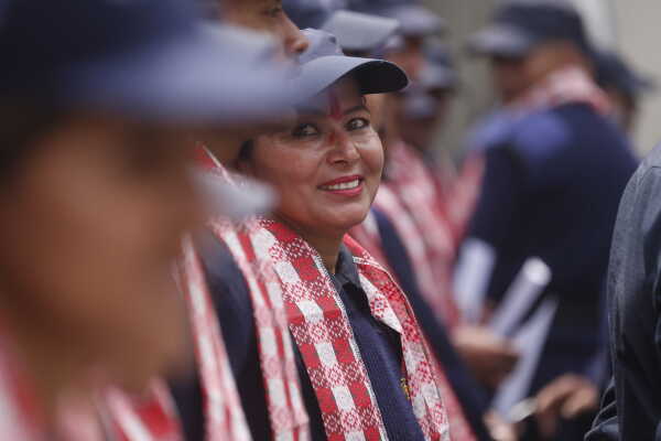 Temporary Election Police Personnel Bid Farewell After Election Duty