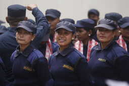 Temporary Election Police Personnel Bid Farewell After Election Duty