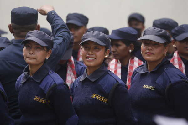 Temporary Election Police Personnel Bid Farewell After Election Duty