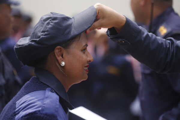 Temporary Election Police Personnel Bid Farewell After Election Duty