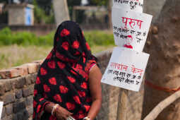 Voters Queue at Polling Station in Dhanusha During Nepal’s Election Day