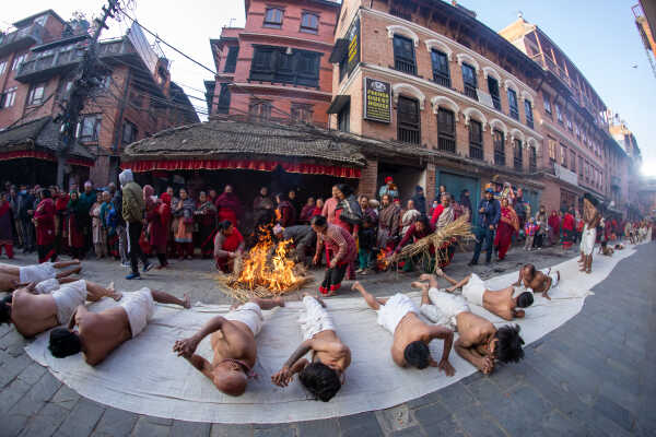 Madhav Narayan Festival, Bhaktapur.