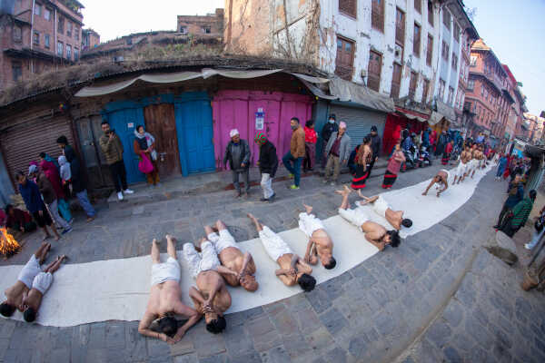 Madhav Narayan Festival, Bhaktapur.