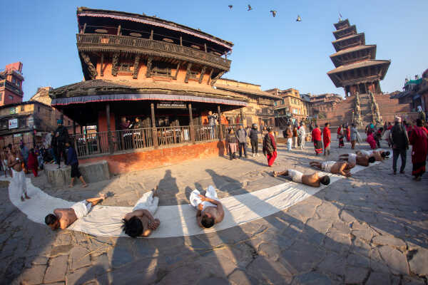 Madhav Narayan Festival, Bhaktapur.