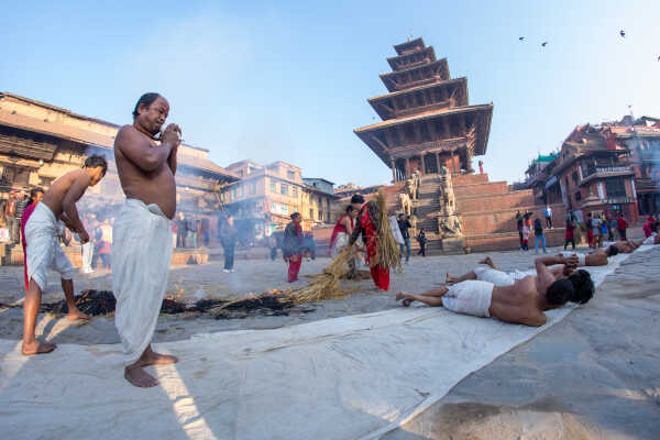 Madhav Narayan Festival, Bhaktapur.