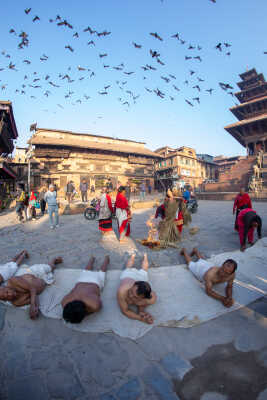 Madhav Narayan Festival, Bhaktapur.