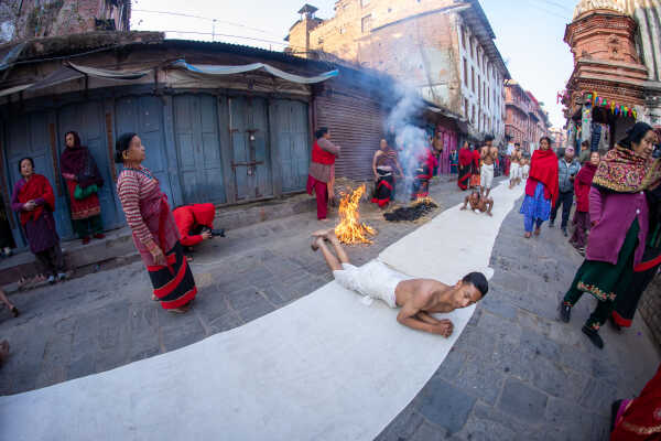 Madhav Narayan Festival, Bhaktapur.