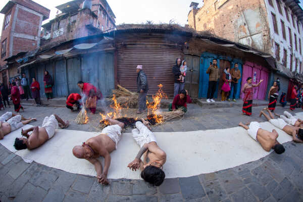 Madhav Narayan Festival, Bhaktapur.