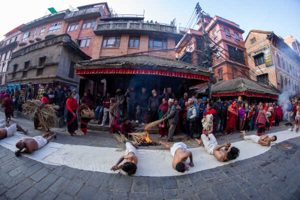 Madhav Narayan Festival, Bhaktapur.