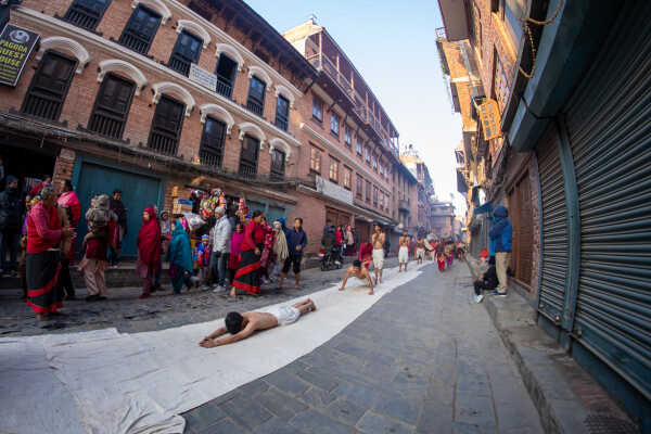 Madhav Narayan Festival, Bhaktapur.