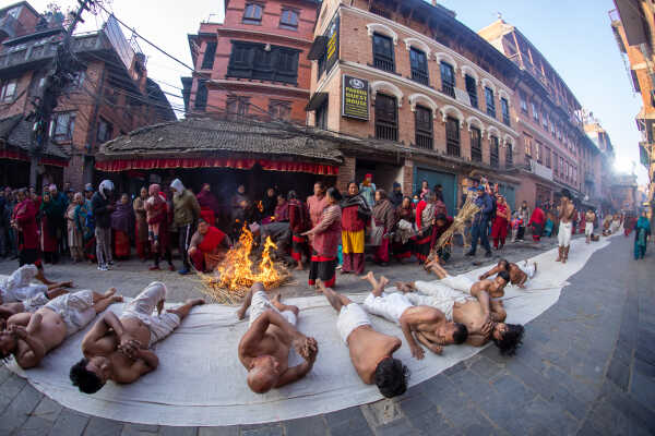 Madhav Narayan Festival, Bhaktapur.