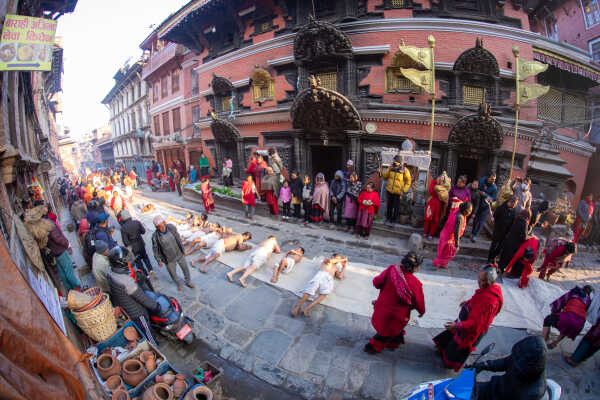 Madhav Narayan Festival, Bhaktapur.