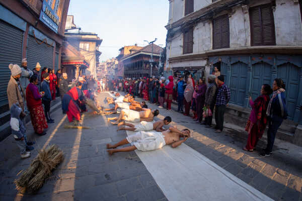 Madhav Narayan Festival, Bhaktapur.