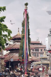 Seto machindranath jatra in kathmandu