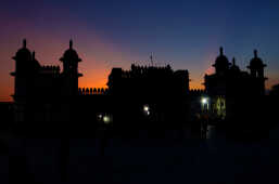 Silhoutte of Janaki Temple , Janakpurdham