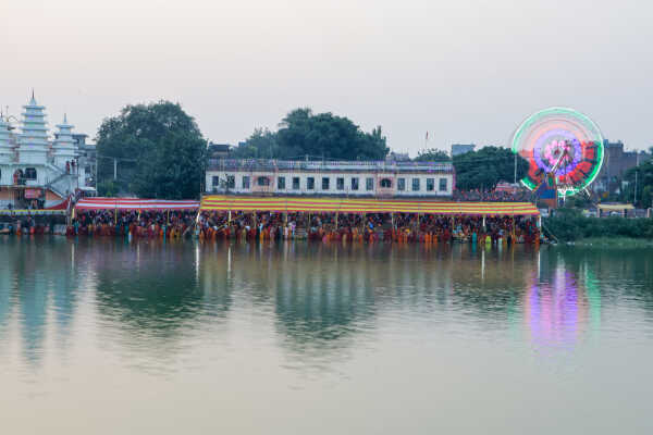 Chhath Festival at Dhanush sagar