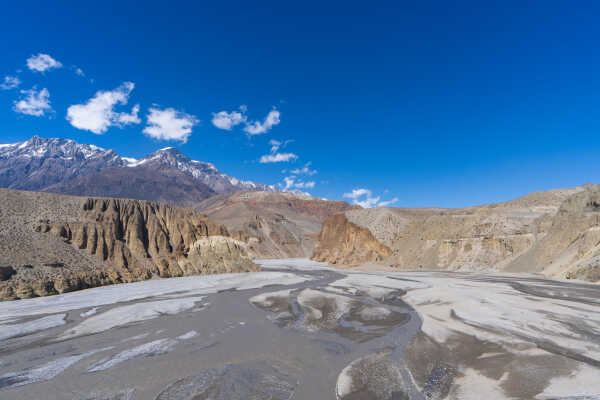 Kali Gandaki River and the Dramatic Landscapes of Mustang